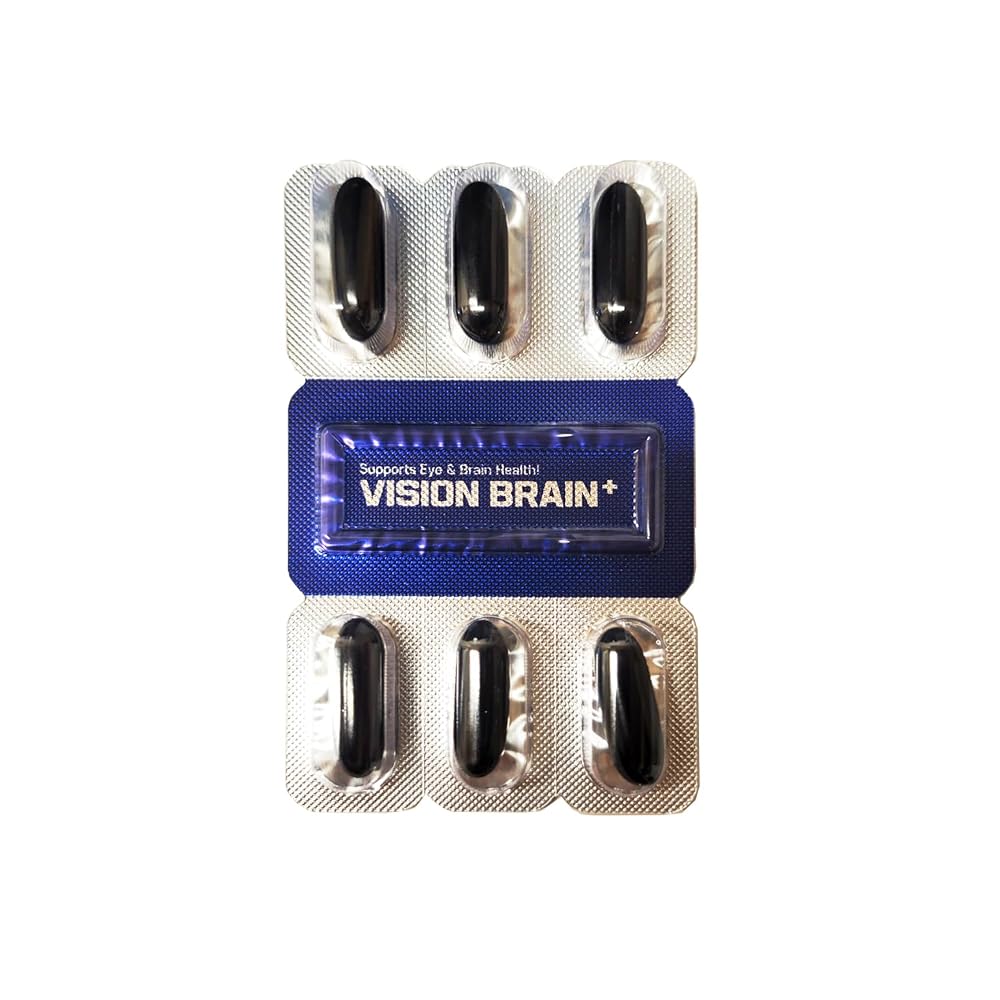 KPurity VisionBrain+ Eye & Brain Health Supplement - 30 Softgels - image 4