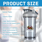 generic 18 Ounce Shaker Cup,Fashion Theme Pattern Shaker Bottle