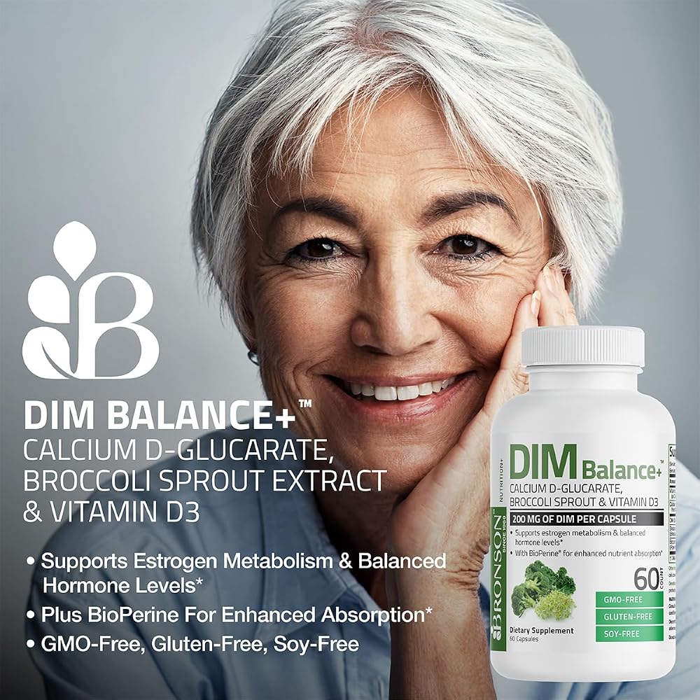 BRONSON Capsule Calcium D Glucarate 200mg Supports Estrogen