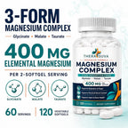 TheraSuva Elemental Magnesium Complex High Absorption - 120 Softgels - image 6