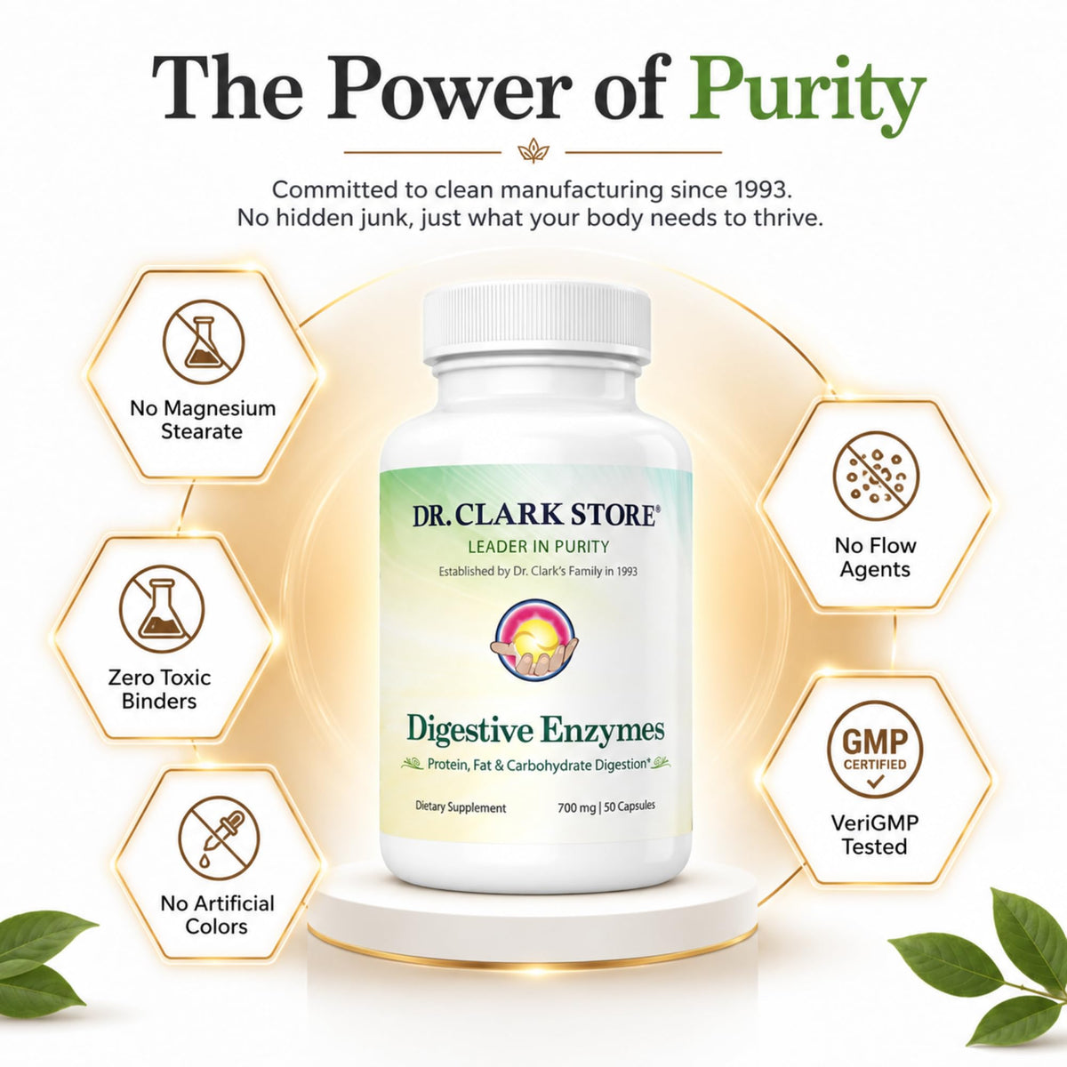 Dr Clark Store Digestive Enzymes Supplement