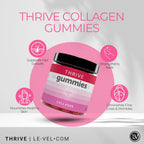 Le-Vel Thrive Collagen Gummies Hair, Skin & Nails Support - 60 Count - image 5