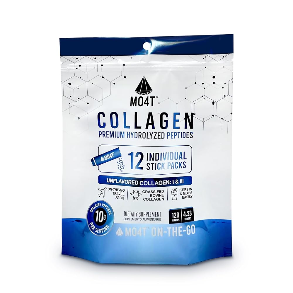 MOMOF4TRANSFORM Grass-Fed Hydrolyzed Bovine Collagen Peptides