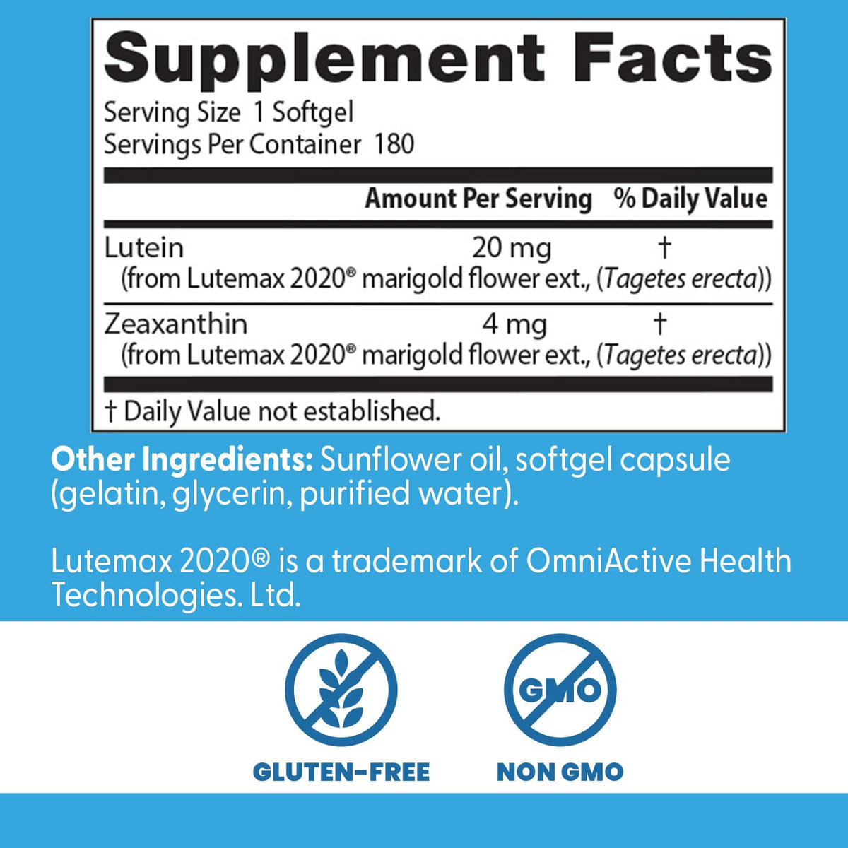 Doctor's Best Lutein Featuring Lutemax