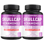 CIVIMUNA Skullcap Capsules with Chamomile & Lemon Balm - 120 Capsules