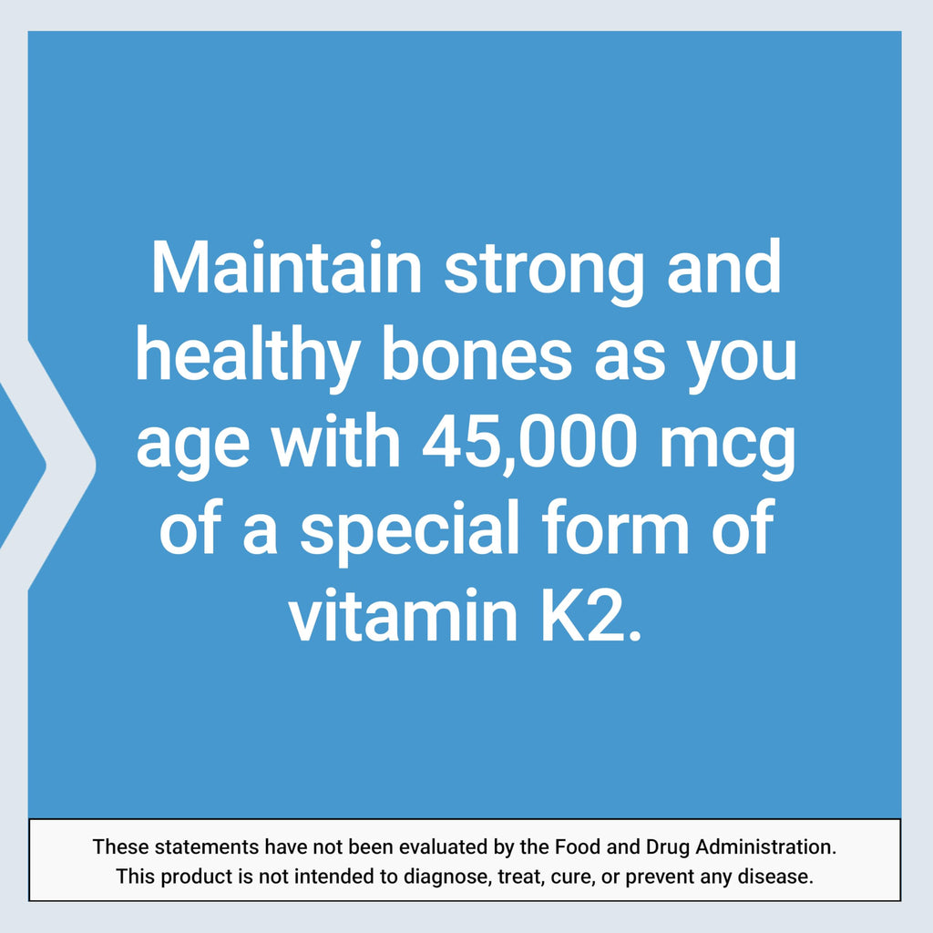 Life Extension Mega Vitamin K2 45 mg - 30 Capsules - image 6
