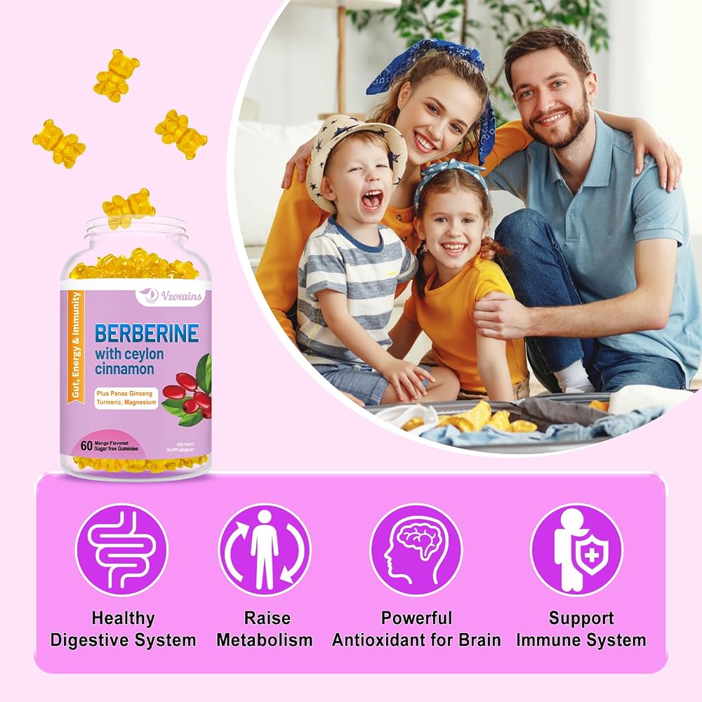 VZOXAINS Berberine Gummies