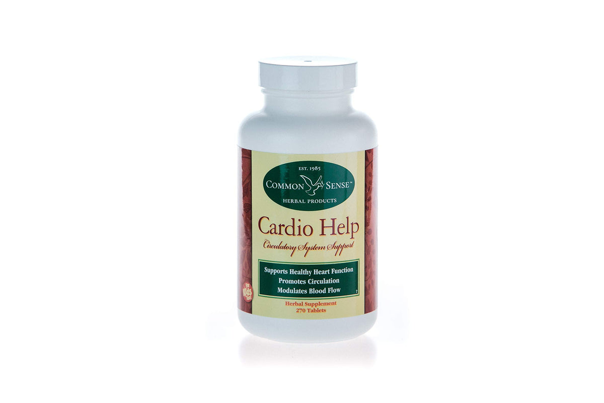 Common Sense Herbal Products Cardio Help Circulatory System Support