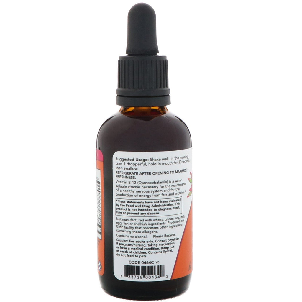 Now Foods Liquid B-12 B Complex - 2 fl oz - image 3