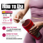Old School Labs Creatine for Women with Collagen and BCAA