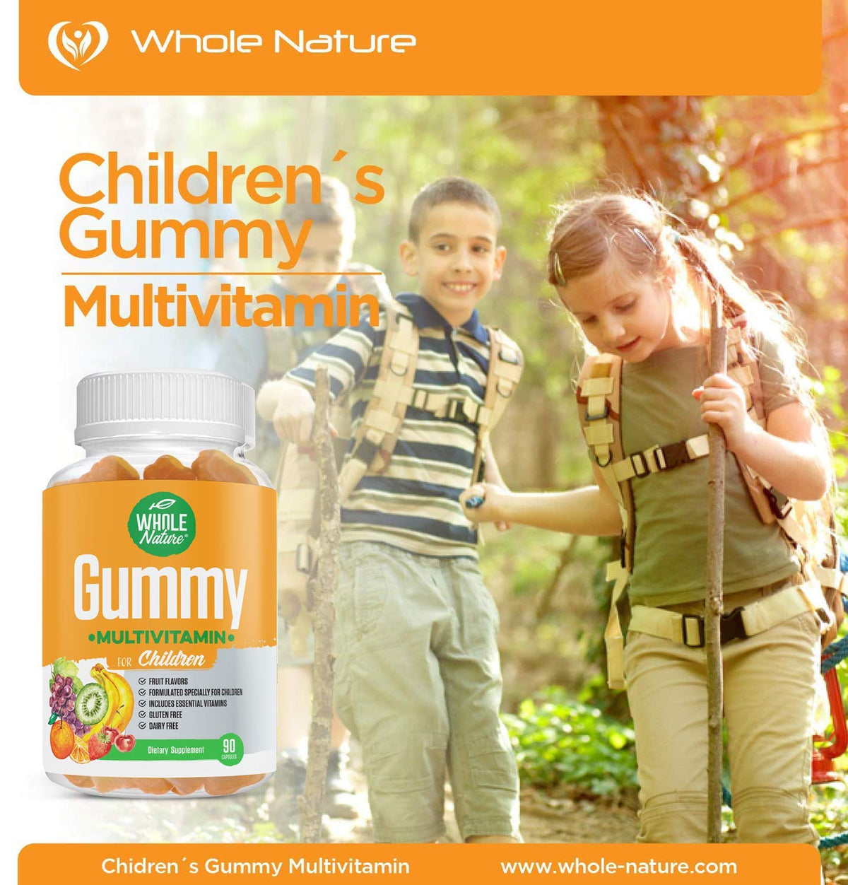 Whole Nature Kids Gummy Multivitamin - 90 Gummies - image 6