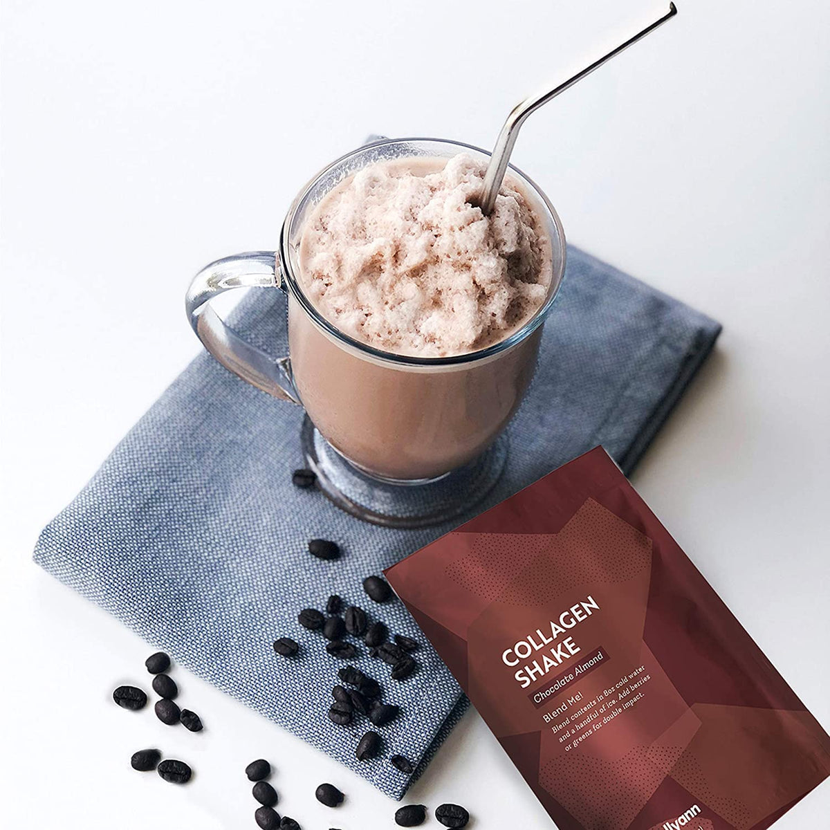 Dr. Kellyann Keto Almond Shakes - 100% Grass Fed Collagen Protein by Bone Broth