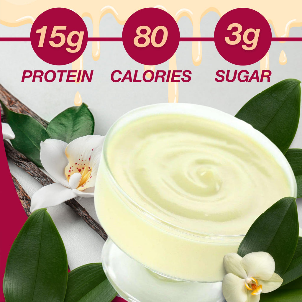 ProtiDIET High Protein Vanilla Instant Pudding Mix - 7 Pouches - image 2