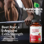 Futurebiotics Beet Root + L-Arginine - 120 Vegetarian Capsules - image 3