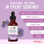MARYRUTH'S Organic Echinacea Purpurea Liquid Drops - 1 Fl Oz - image 7