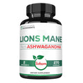 Satoomi Lions Mane Supplement with Ashwagandha and Ginkgo Biloba