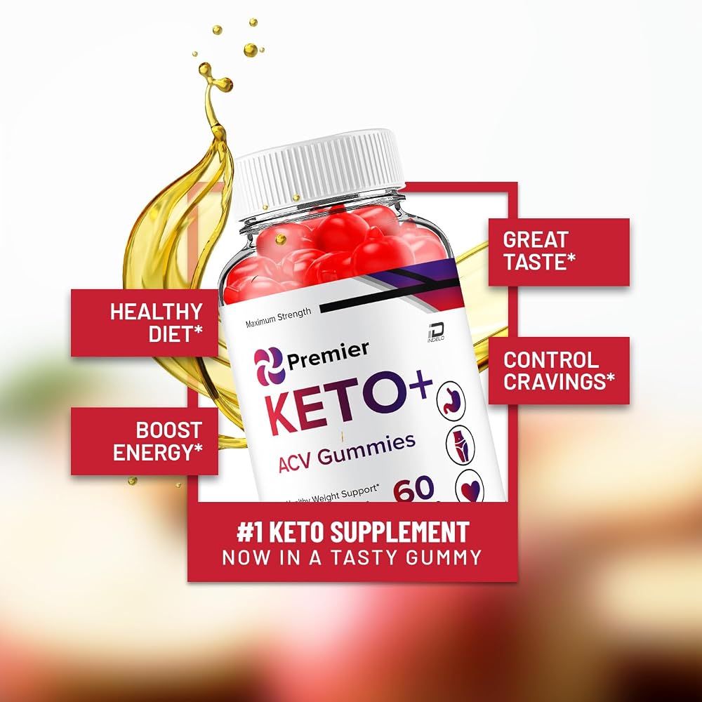 Indelo Premier Keto Plus ACV Gummies Maximum Strength - 180 Gummies - image 5