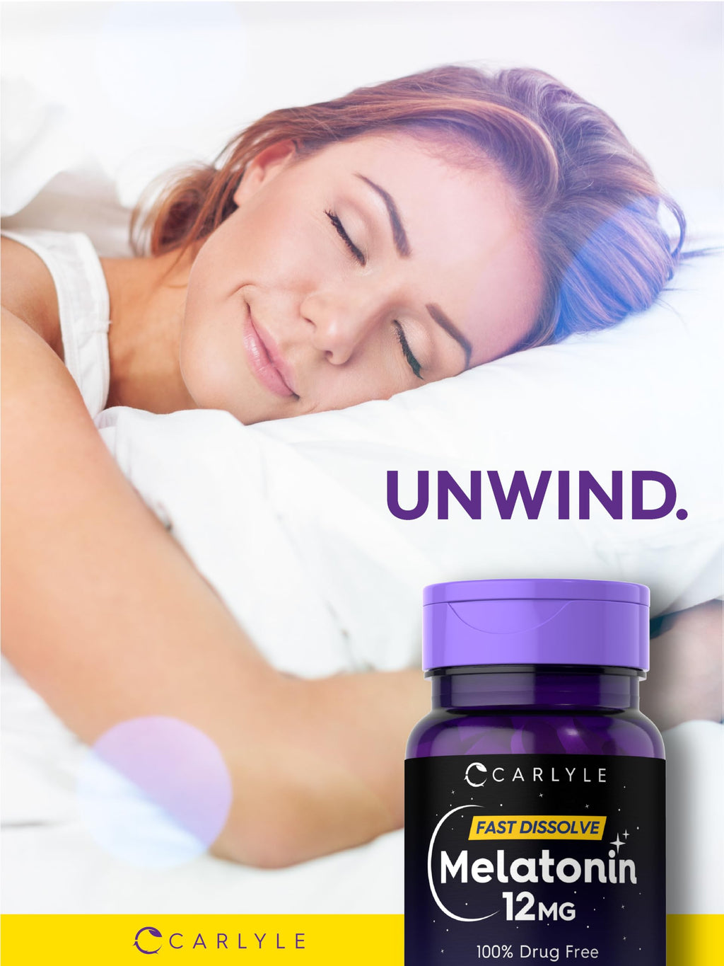 Carlyle Melatonin 12 mg Fast Dissolve