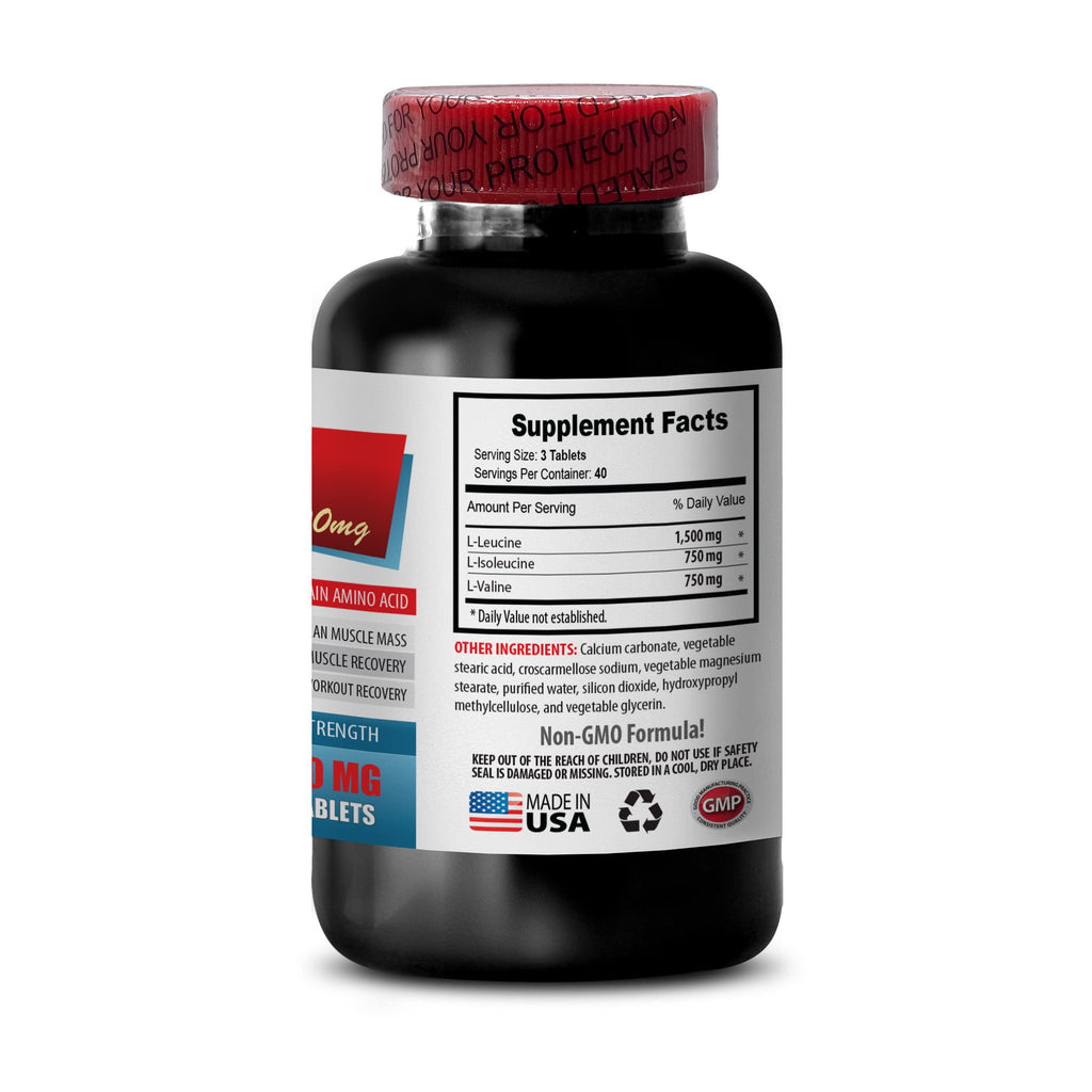 Sport Supplements BCAA 3000MG Branched Chain Amino Acids - 240 Tablets - image 4