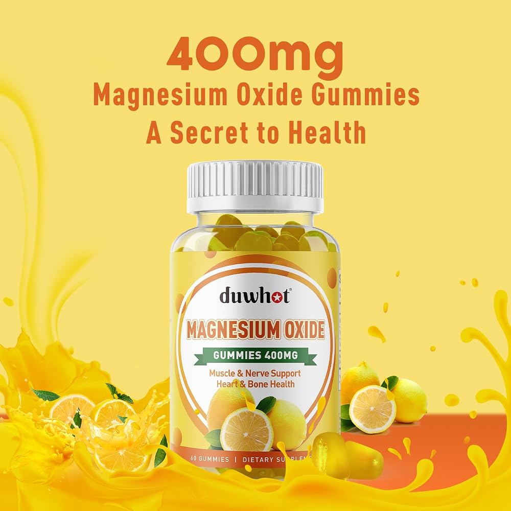 duwhot Magnesium Oxide Gummies 400mg