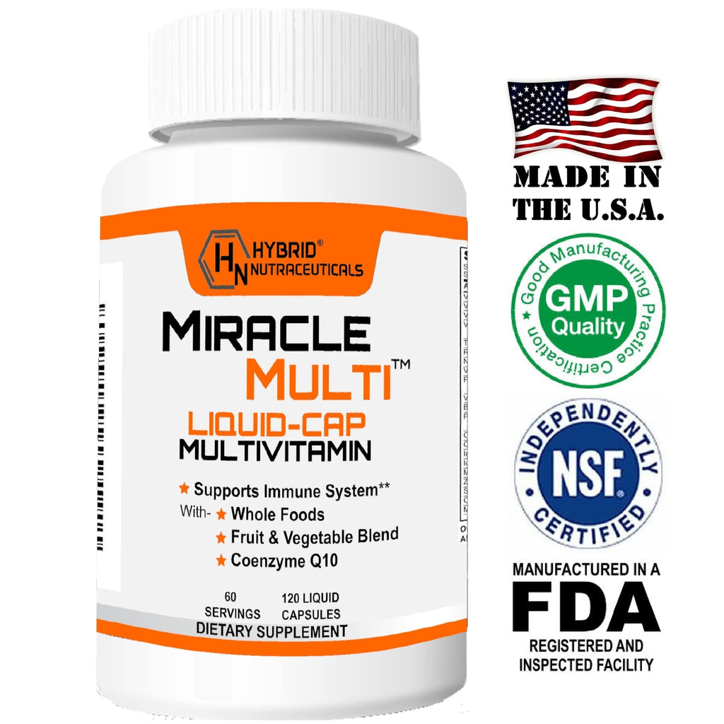Hybrid Nutraceuticals MiracleMulti Multivitamin - 120 Softgels - image 7