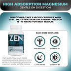 Nutrology Zen Restore Magnesium Malate 400mg - 90 Capsules - image 3