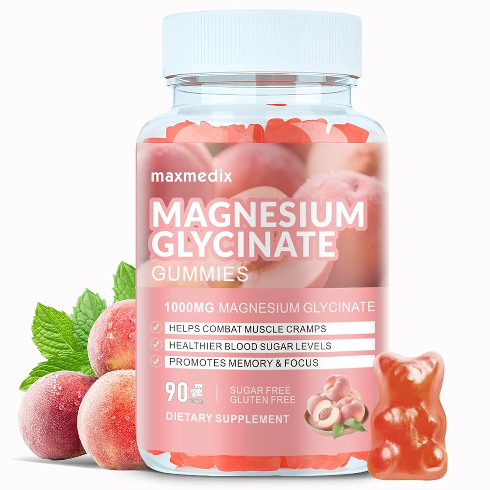 maxmedix Magnesium Glycinate Gummies 1000mg