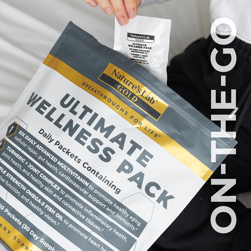 Nature's Lab Daily Vitamin Packs for Men & Women - 60 Packets - image 3