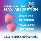 Nature's Nutrition Calcium Gummies - Sugar Free Calcium Gummy