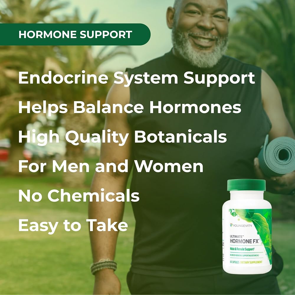 Youngevity Ultimate Hormone FX Hormone Support Supplement - 60 Capsules - image 4