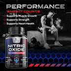 Nature's Nutrition Nitric Oxide Booster Extra Strength - 3X Strength