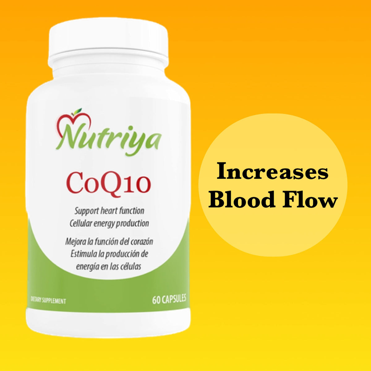 Nutriya CoQ10 - 60 Capsules - image 5