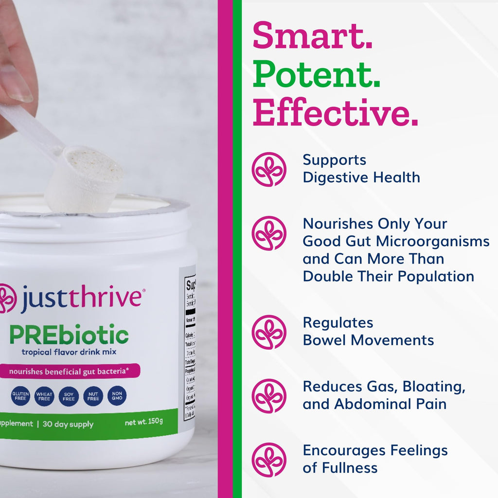 Just Thrive PREbiotic Powder for Digestive & Gut Health - 150g - image 4