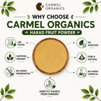 CARMEL ORGANICS Haritaki Fruit Powder - 8 Ounce - image 4
