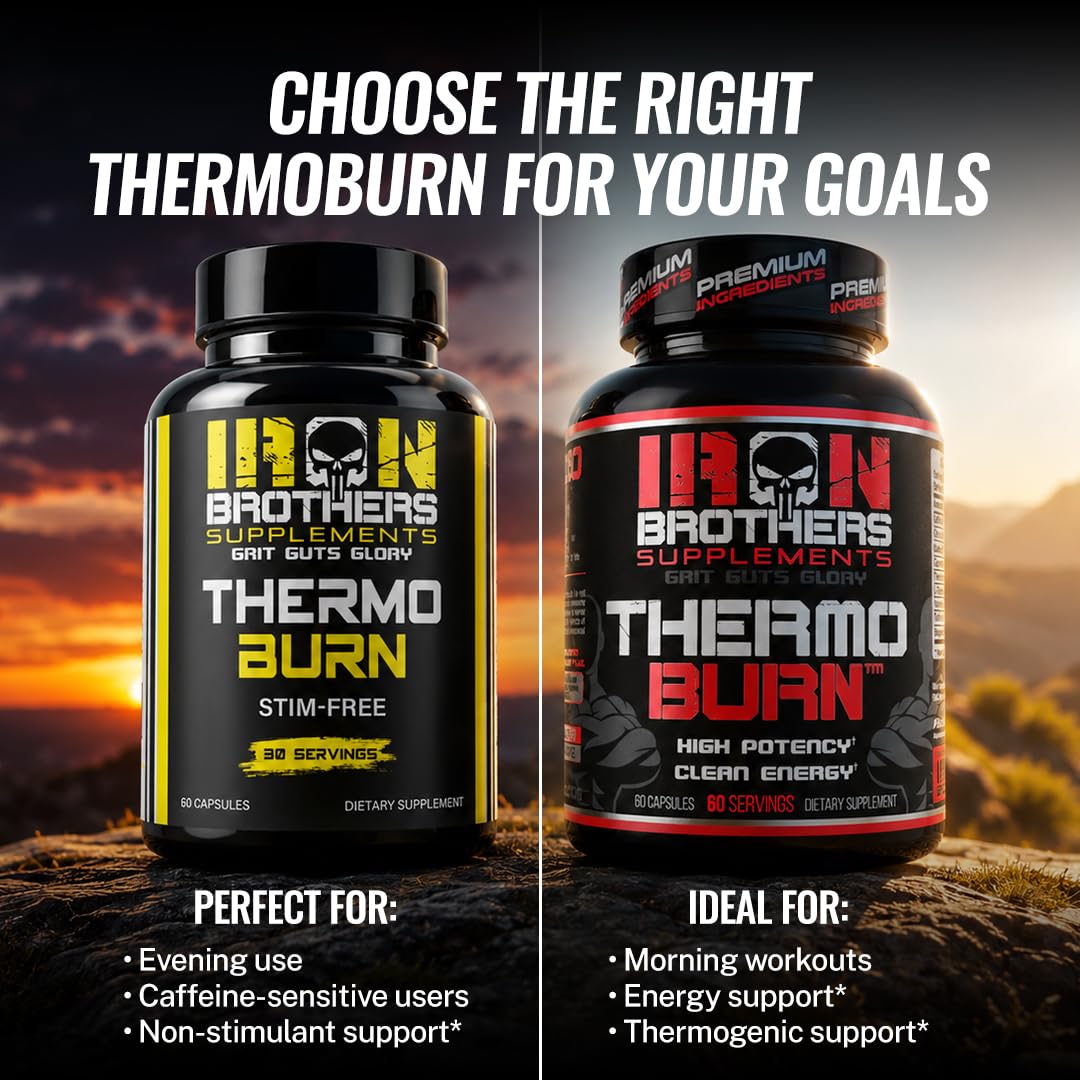 Iron Brothers Thermo Burn Hardcore Fat Burner - 60 Capsules - image 4