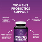 MRM Nutrition Women's Probiotics 3.5 Billion Cells - 60 Capsules - image 4