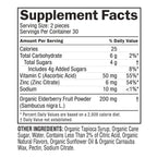 Go Organic Immune Support Elderberry Gummies - 60 Count - image 3
