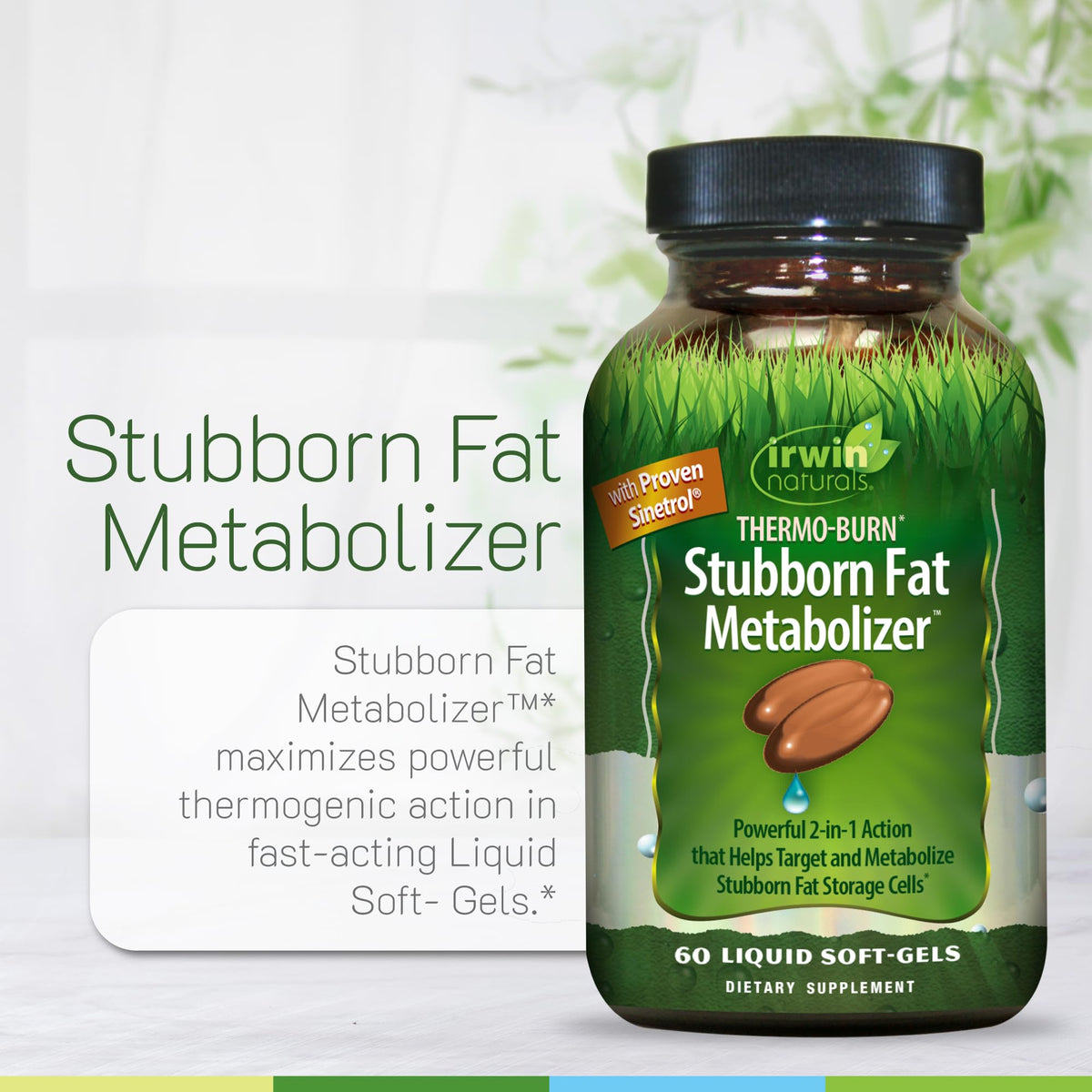 Irwin Naturals Thermo-Burn Stubborn Fat Metabolizer