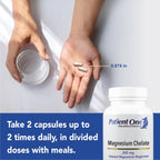 Patient One Magnesium Bisglycinate Complex 200 mg - 120 Capsules - image 3