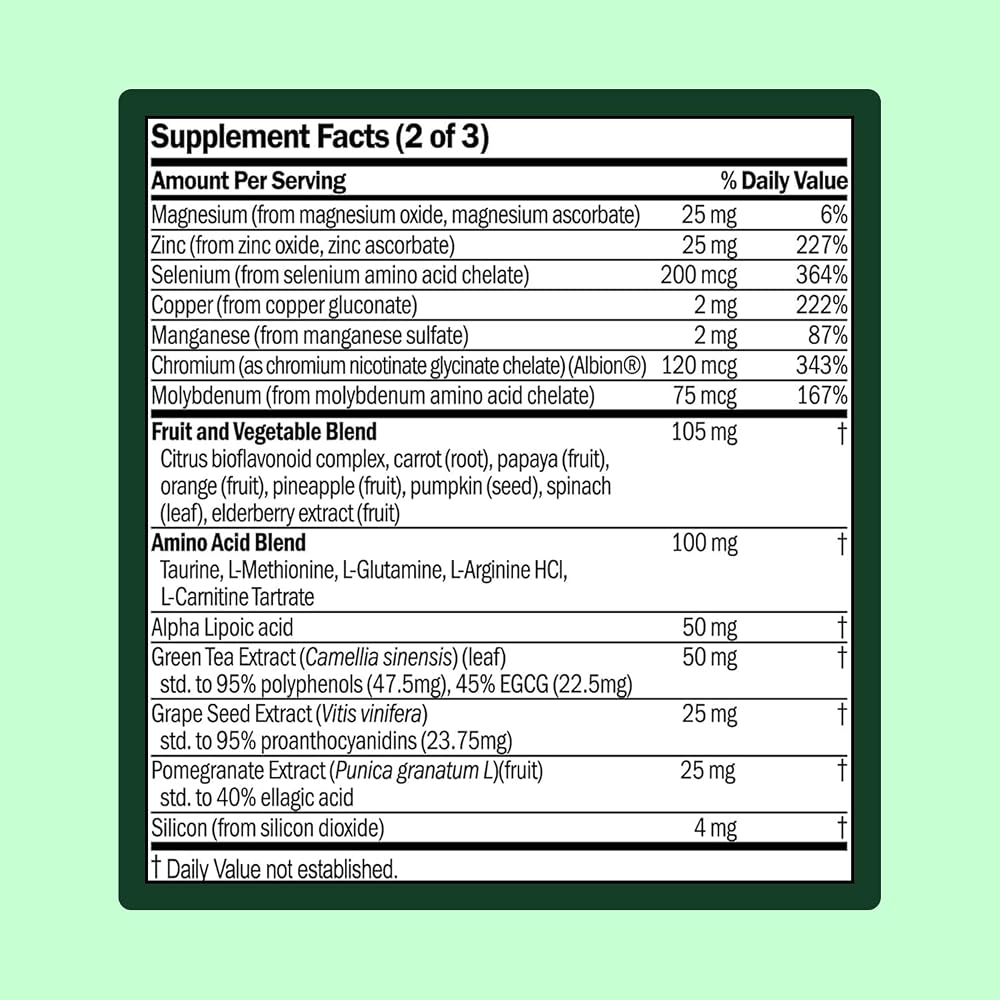 WellWithAll Multivitamin for Men with Zinc, Vitamin D & B12 - 60 Tablets - image 4
