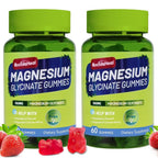 SmildeHeal Magnesium Glycinate Gummies 500mg with L-Threonate 300mg