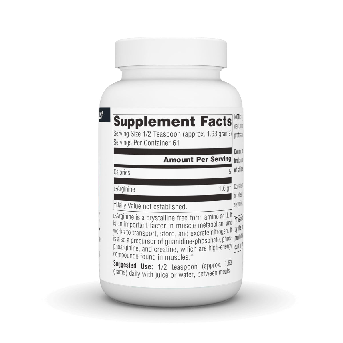 Source Naturals L-Arginine Powder - 100 Grams - image 3