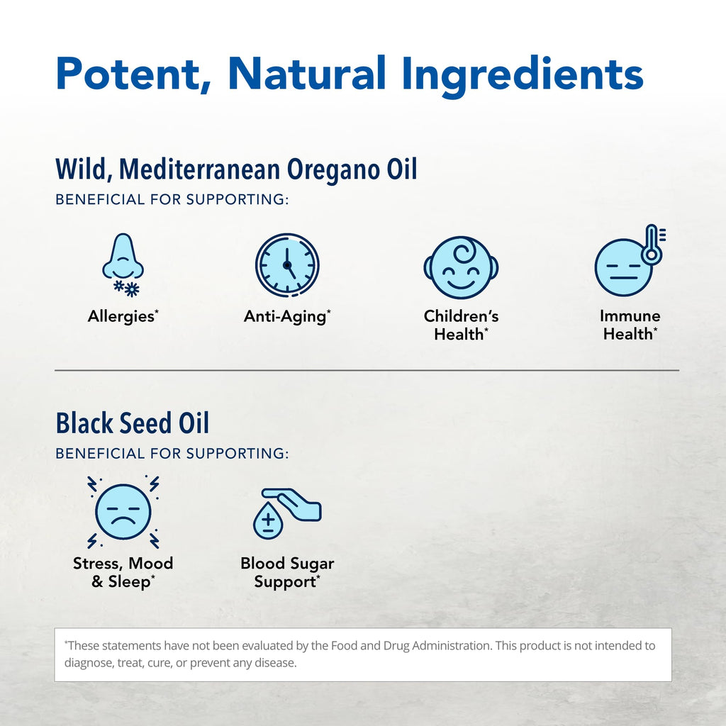 North American HERB & Spice Orega O’s - Daily Immune Support