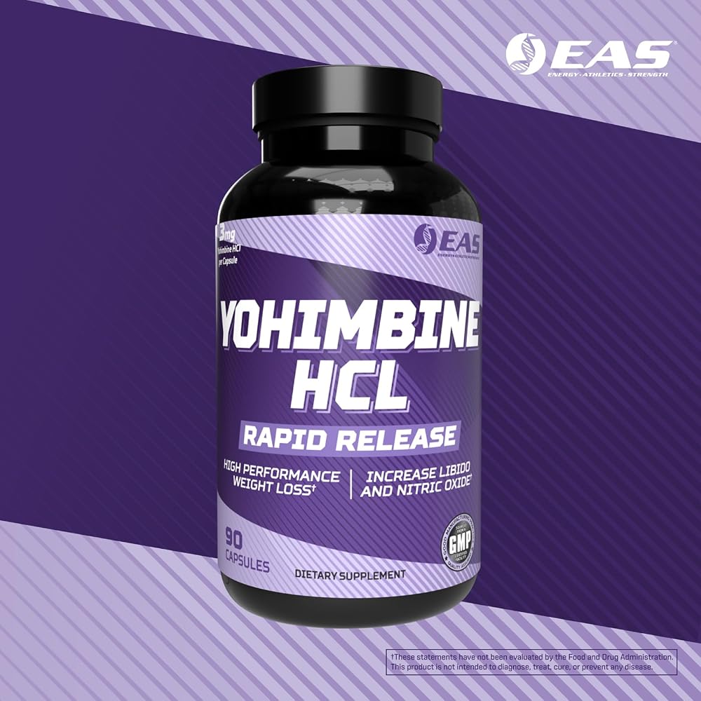 EAS Yohimbine HCl Cyclosome Delivery - 90 Capsules - image 5