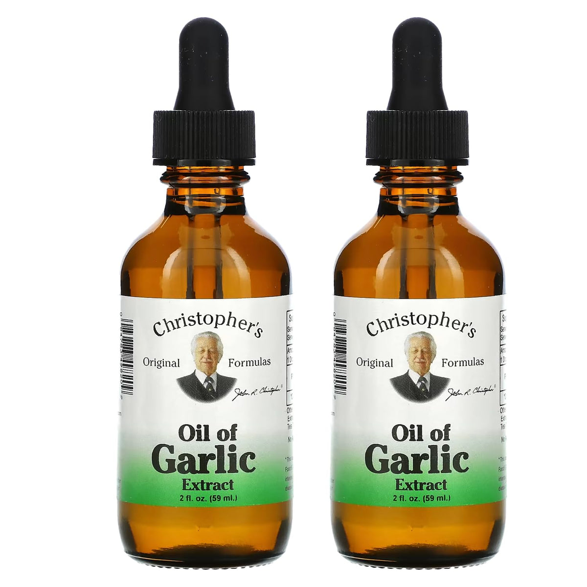 Christopher's Original Formulas Oil of Garlic Extract - 2 Fl Oz (Pack of 2)