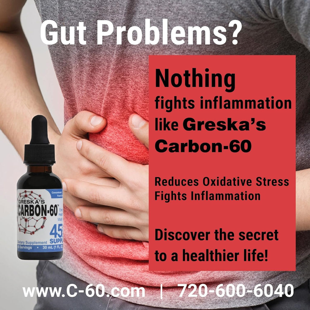 Greska's Carbon-60 Carbon 60 in Organic Sunflower Oil