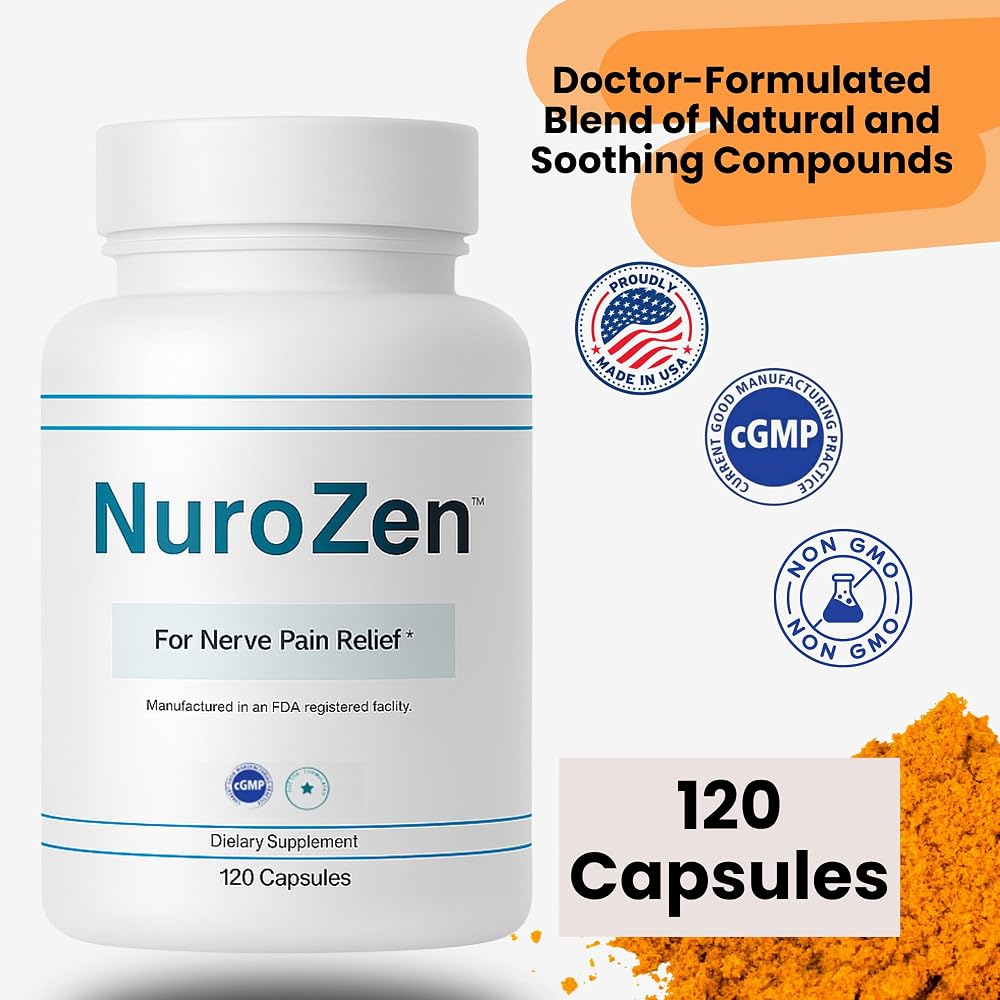 Generic NUROZEN 120 Count Nerve Support with MSM