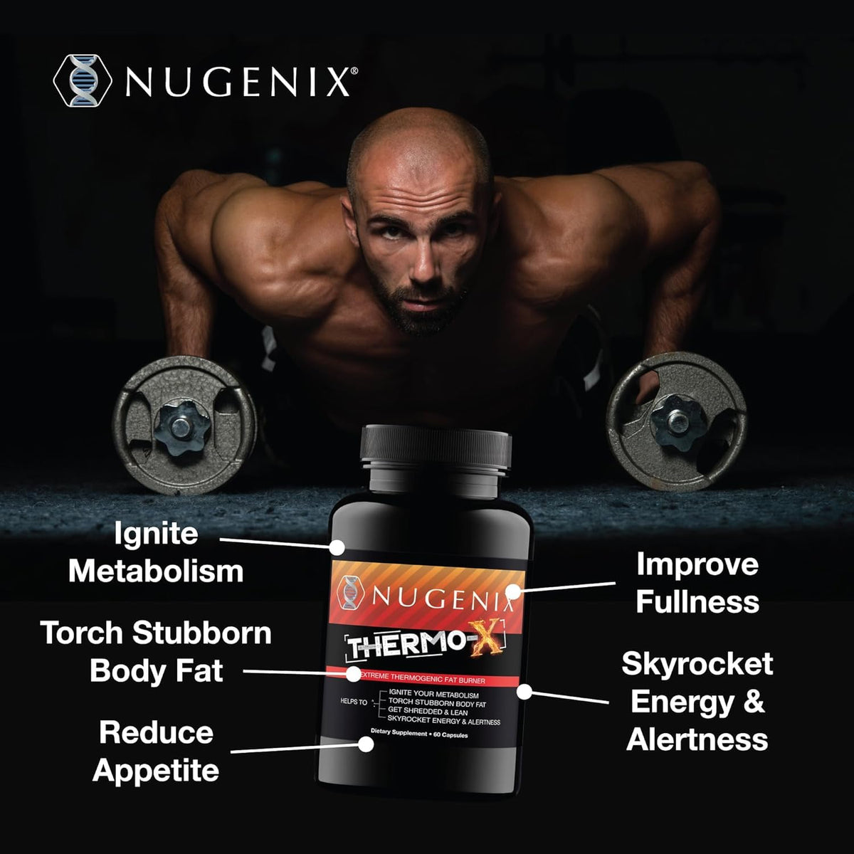 Nugenix Thermo-X Thermogenic Fat Burner for Men - 60 Capsules - image 5