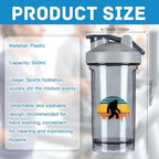 generic 18 Ounce Shaker Bottle Drink Mixer Leak-proof Shakes Meal