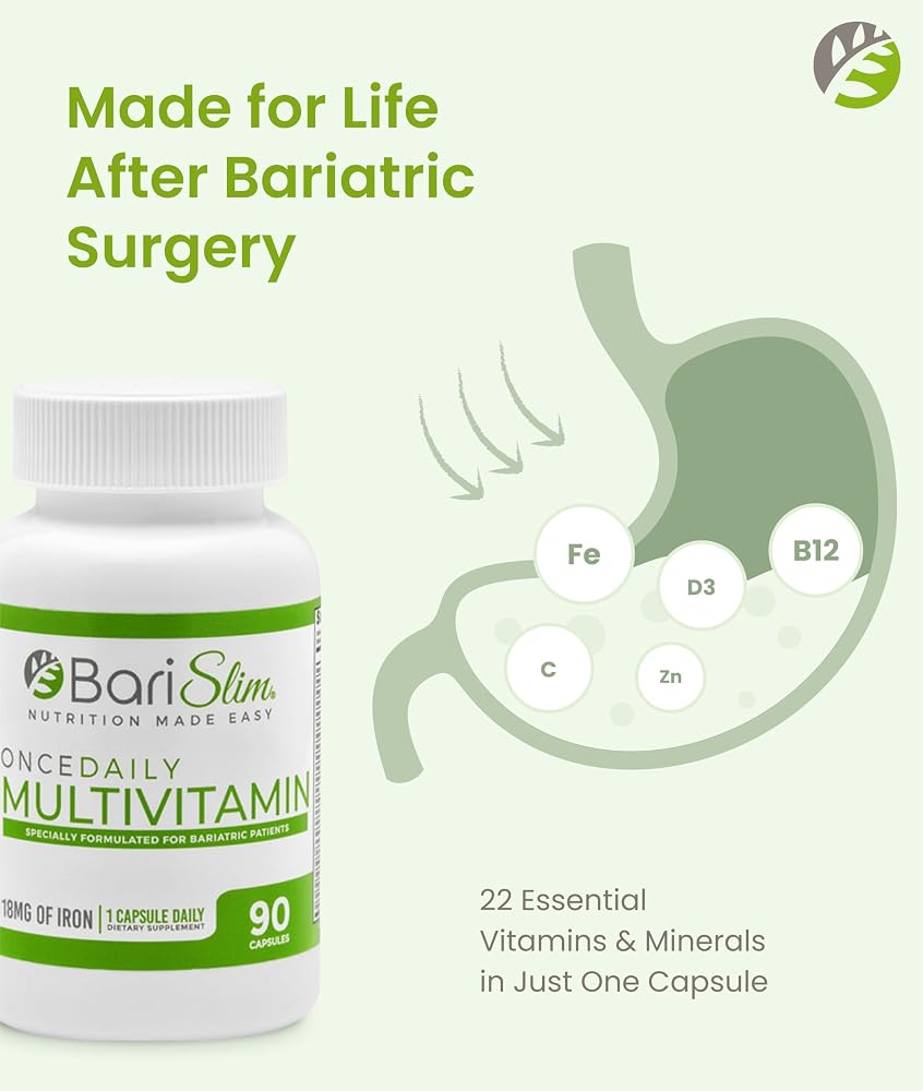 BariSlim Once Daily Bariatric Multivitamin - 90 Capsules - image 3